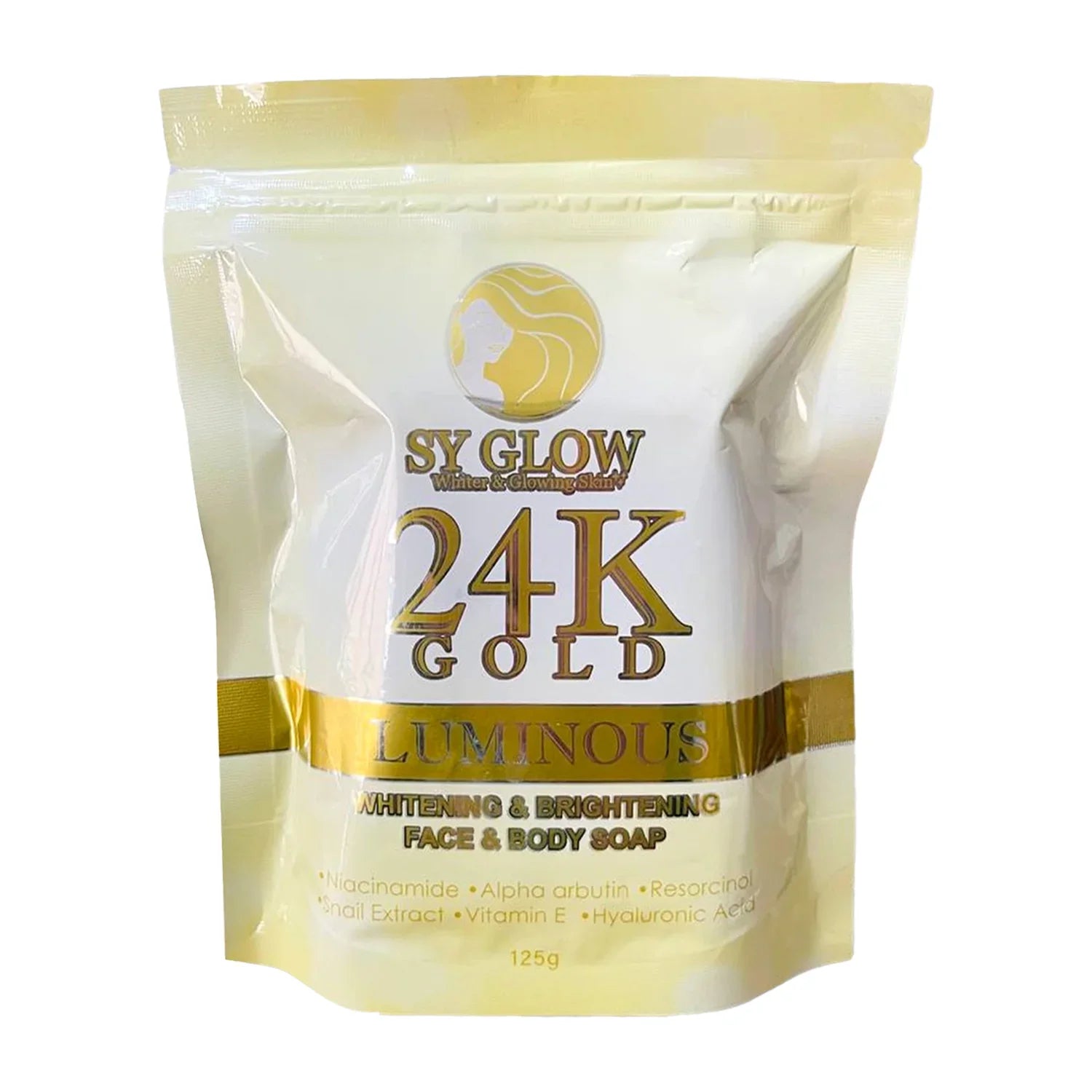 SY 24K Gold Luminous Brightening Soap - 125g