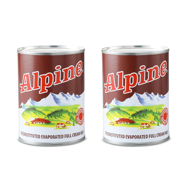 Alaska Alpine Evaporated Full Cream Milk - 370ml (1+1) Offer