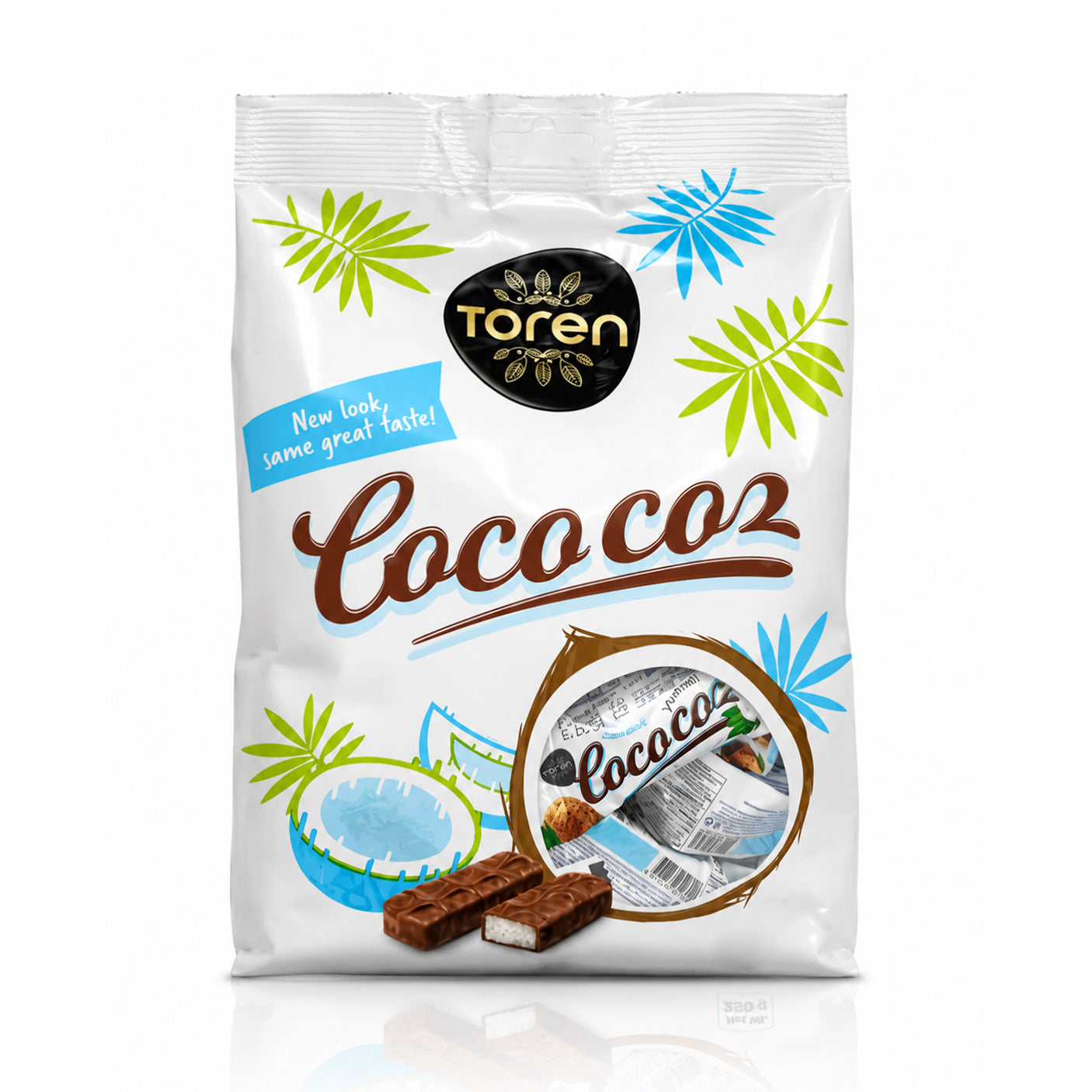 Toren Coco Coz Coconut Bar Chocolate - 500g