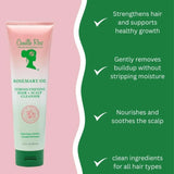 Camille Rose Rosemary Oil Strengthening Hair + Scalp Cleanser - 251ml