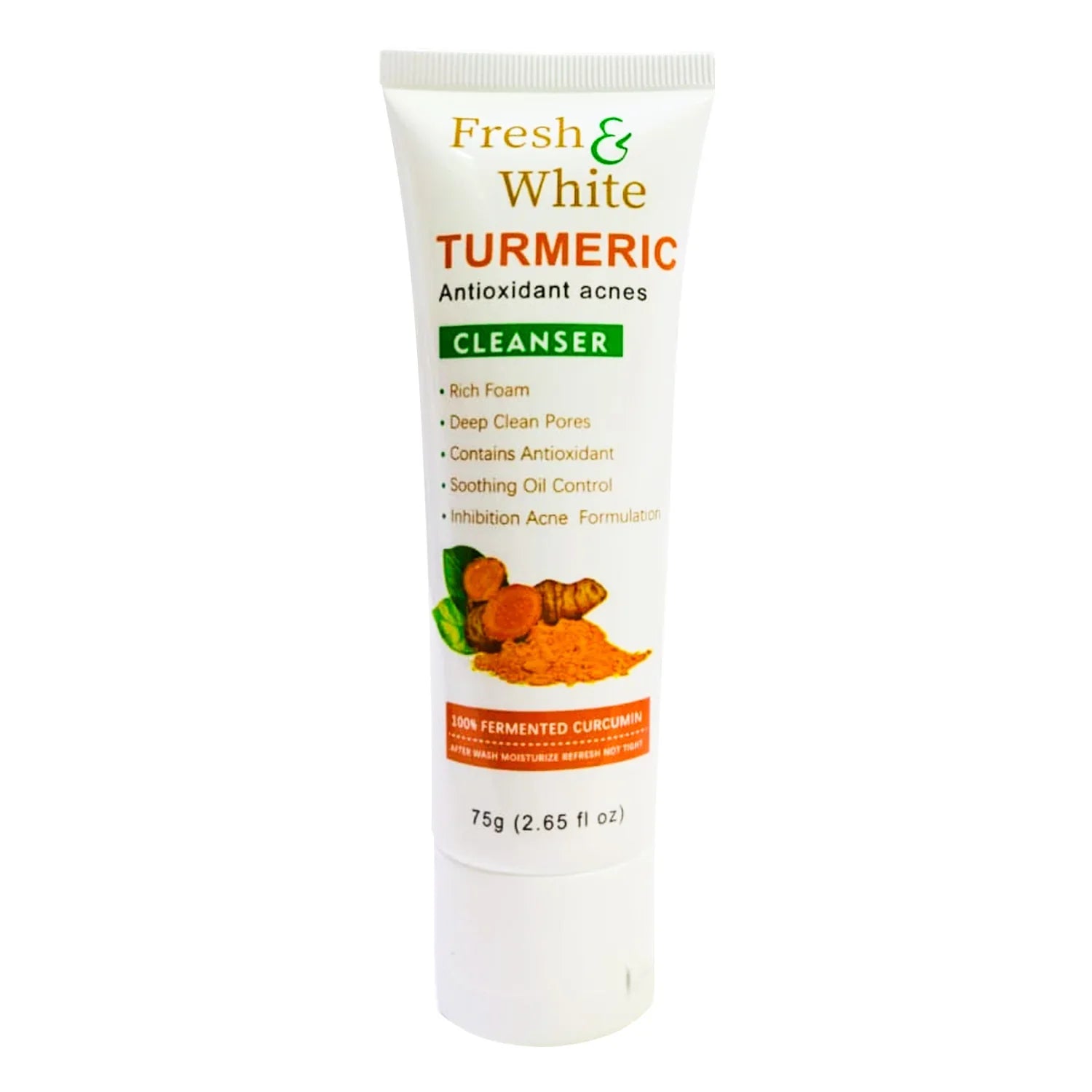 Fresh and White Turmeric Antioxidant Acnes Cleanser - 75g