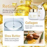 Nourishing Lifting Skincare Set Facial Massager + Cream - GJ7206