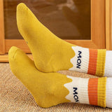 Premium Quality Breathable Warm Cotton Socks 3 Pairs F-01