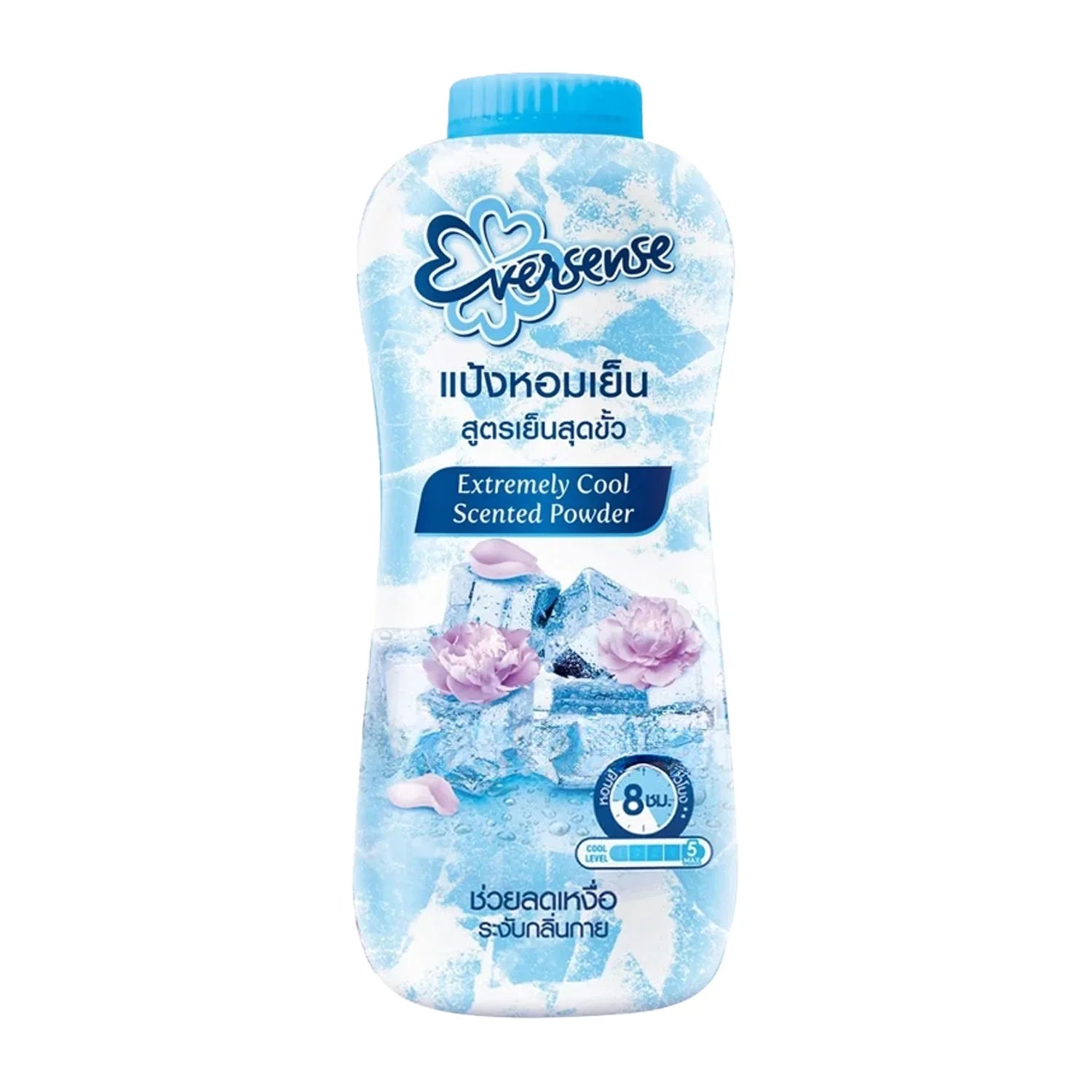 Eversense Extremely Cool Scented Talc Powder (Blue) - 280g