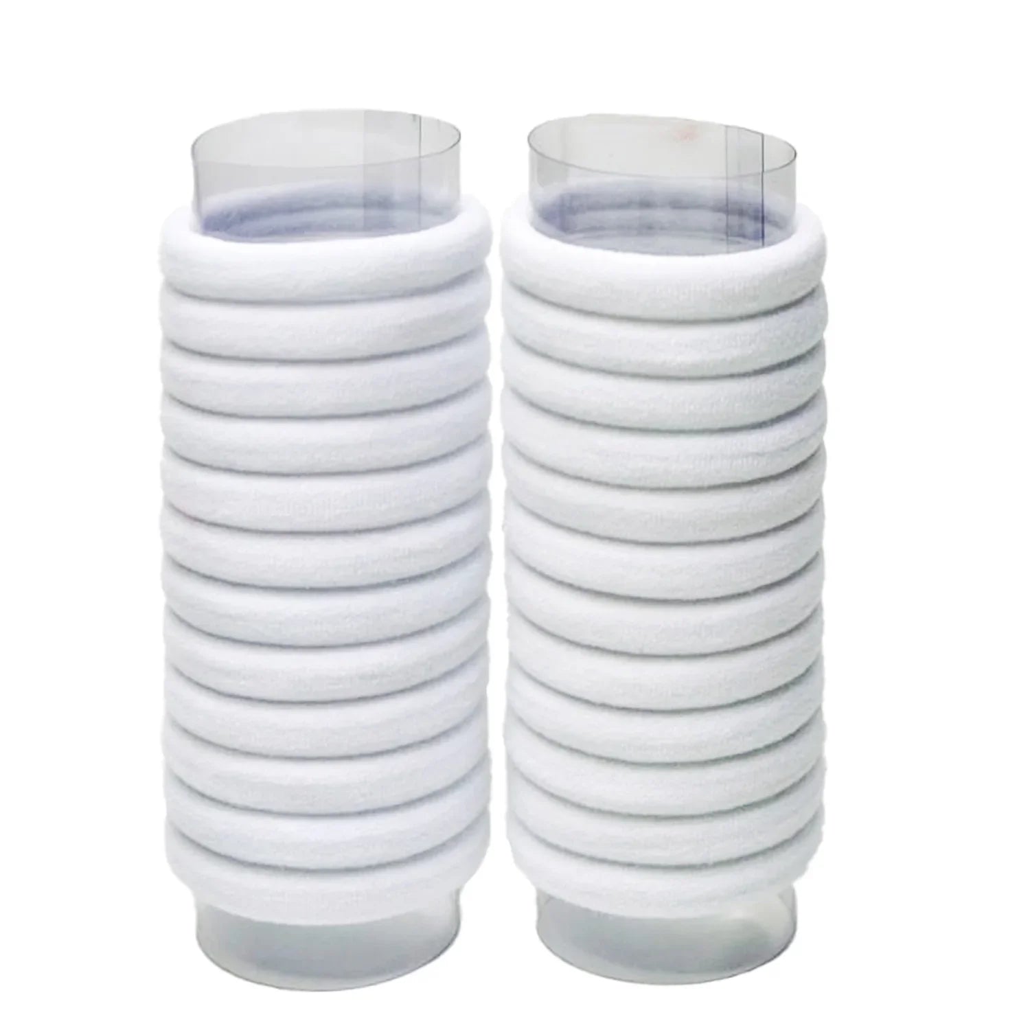 أربطة مطاطية بيضاء عالية الجودة - 24 قطعة