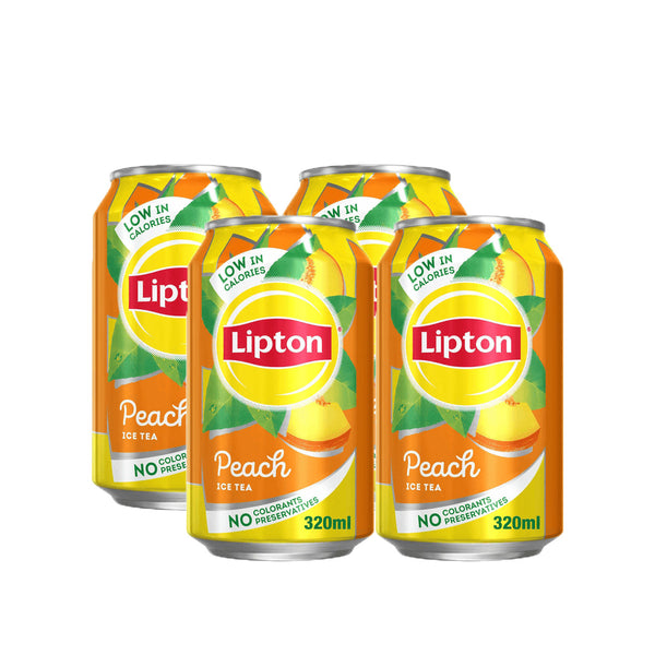 Lipton Peach Ice Tea - 320ml (3+1) Offer