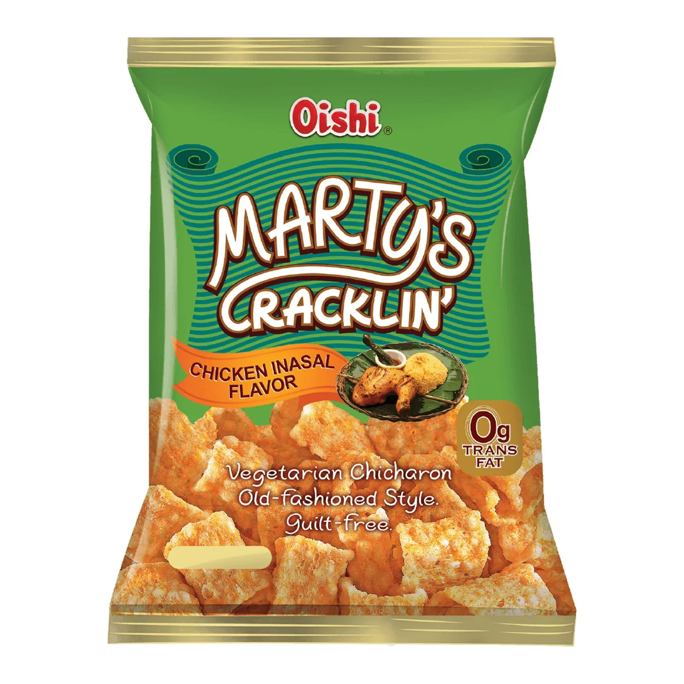 Oishi Variety Pack - 90g×3Pcs (Salt & Vinegar, Chicken Inasal, Spicy Vinegar)