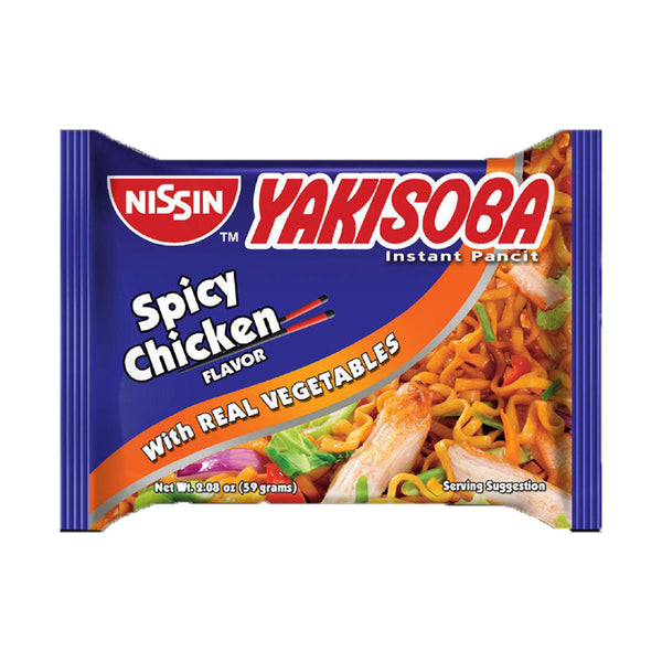 Yakisoba Instant Pancit Spicy Chicken Flavor 59g