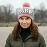 Paris Winter Warm Knit Beanie Hat