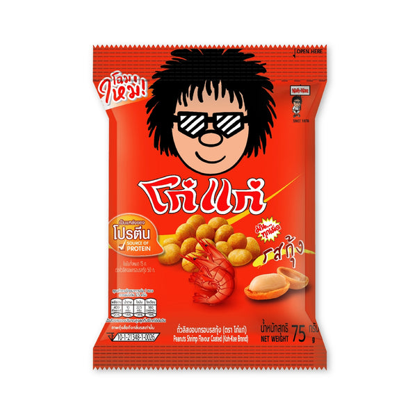 Koh Kae Peanuts Shrimp Flavour Coated Snacks - 75g