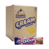 Strawberry Cream Biscuits Deemah (24 Packets x 90g)