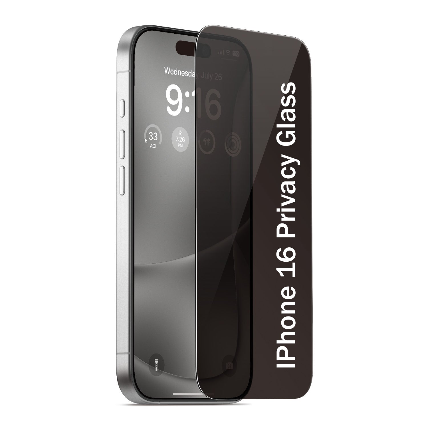IPhone 16 Privacy Tempered Glass