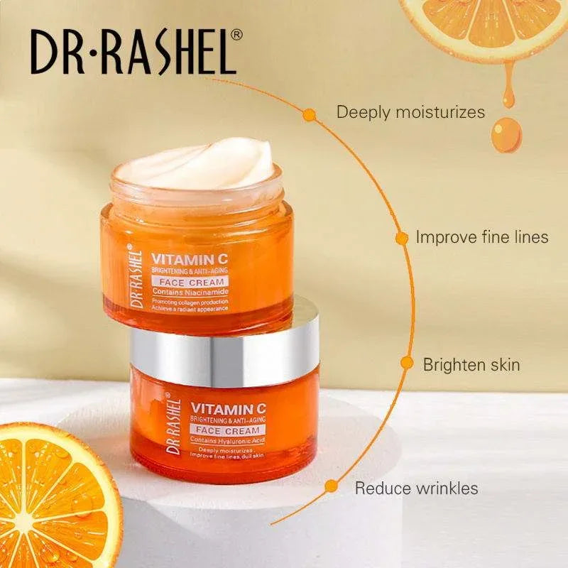 Dr.Rashel Vitamin C Face Cream + Toner - 100ml+50g (Offer)