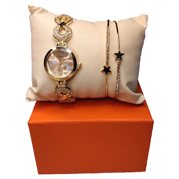 Luxury Women Wrist Watch With Bracelet - WB20