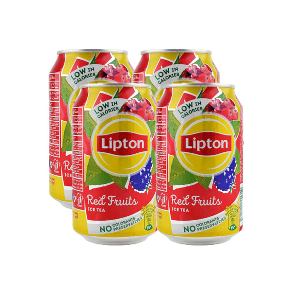 Lipton Red Fruits Ice Tea - 320ml (3+1) Offer