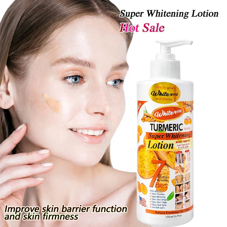 غسول الكركم الأبيض الذهب الأبيض الكركم السوبر لإصلاح الجسم - 500 مل