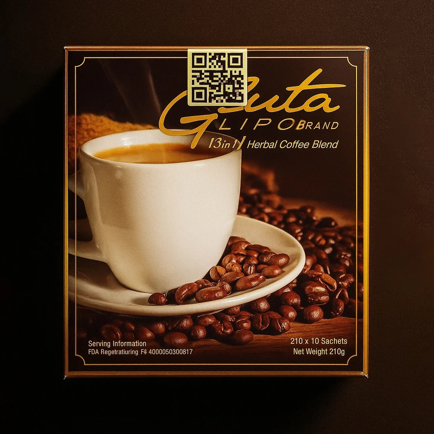 Gluta Lipo Coffee Drink - 210g