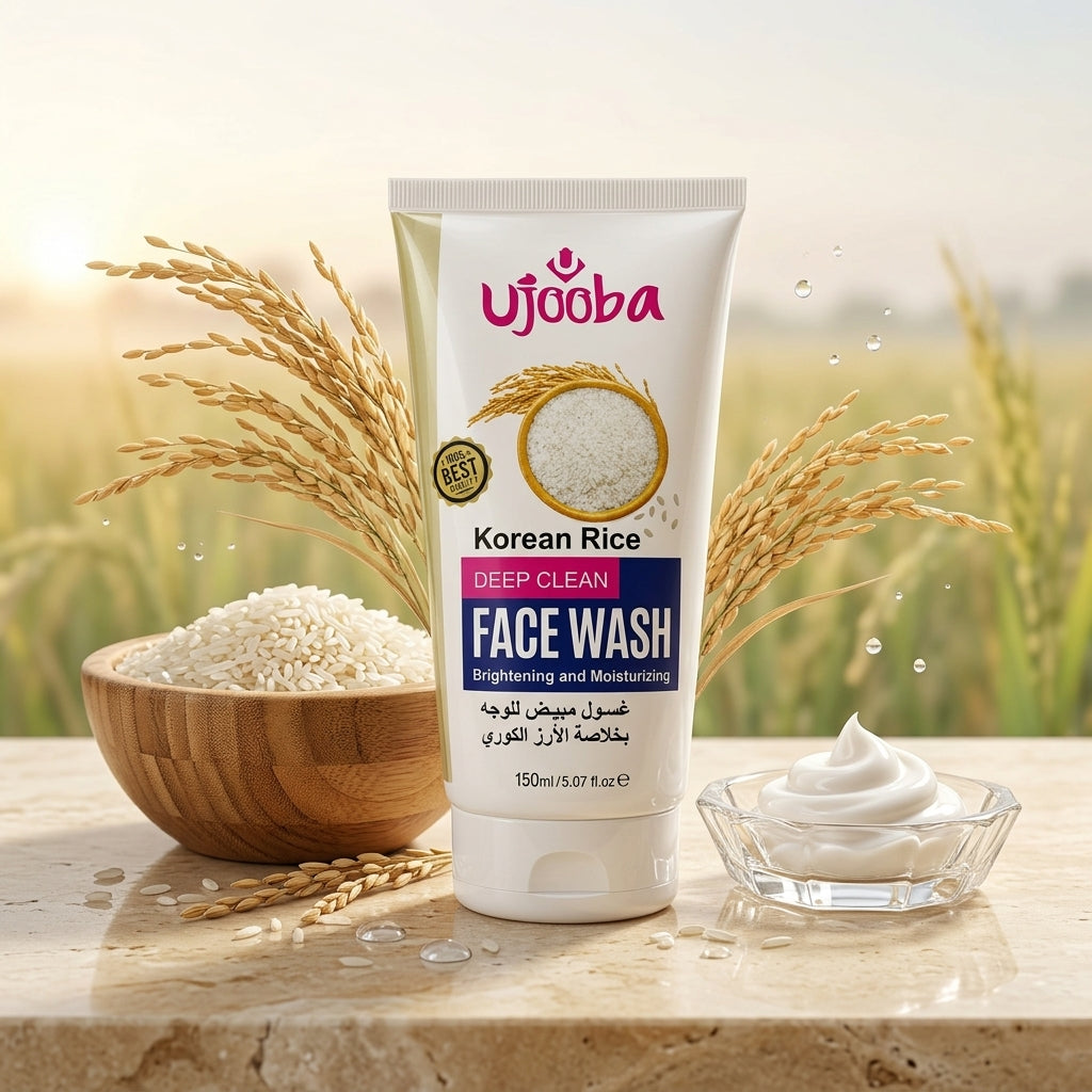 Ujooba Korean Rice Deep Clean Face Wash - 150ml