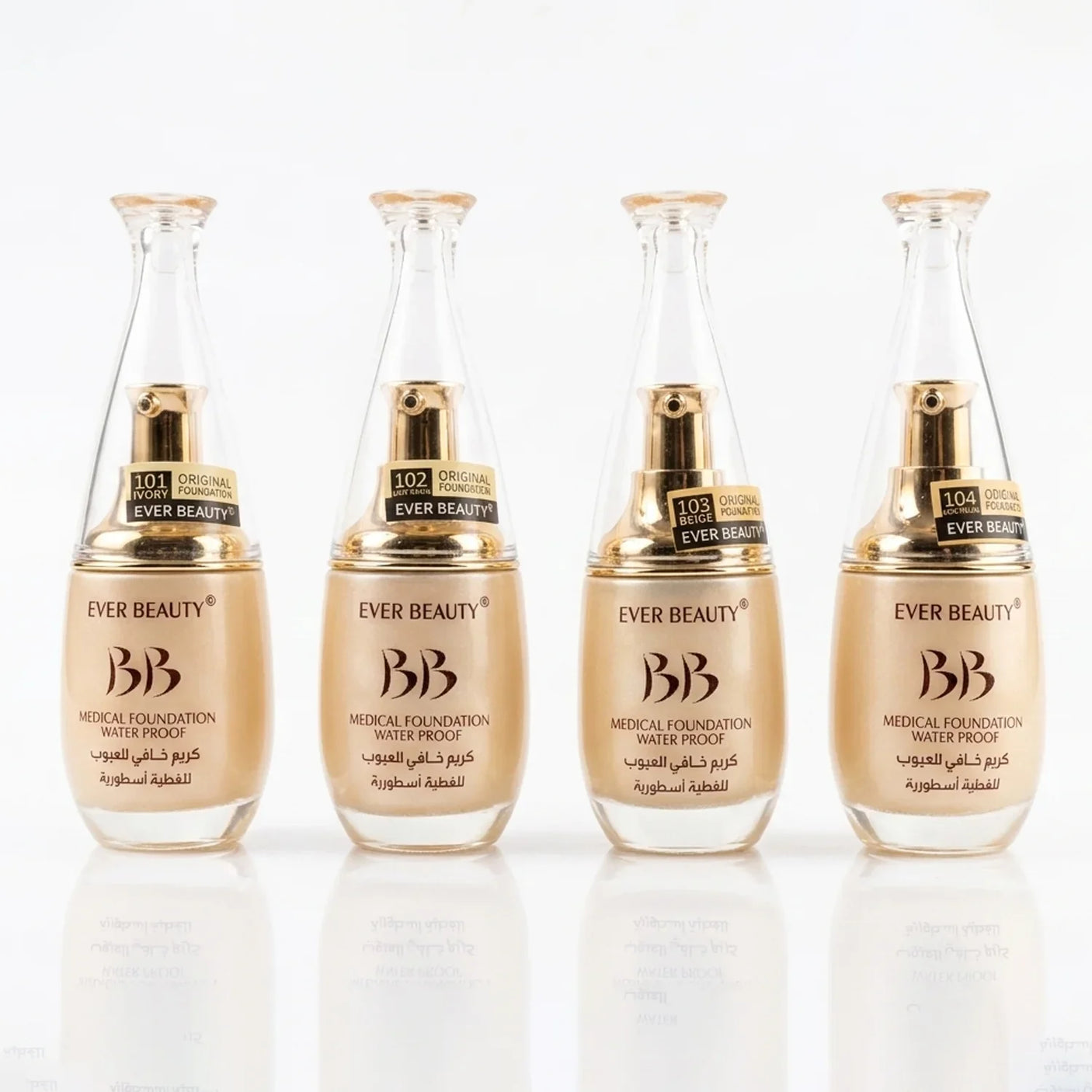 Ever Beauty BB Medical Foundation Waterproof - 60ml