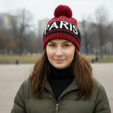 Paris Winter Warm Knit Beanie Hat