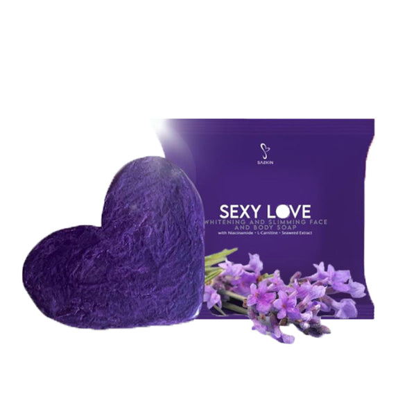 Saskin Sexy Love Whitening Face & Body Soap - 70g