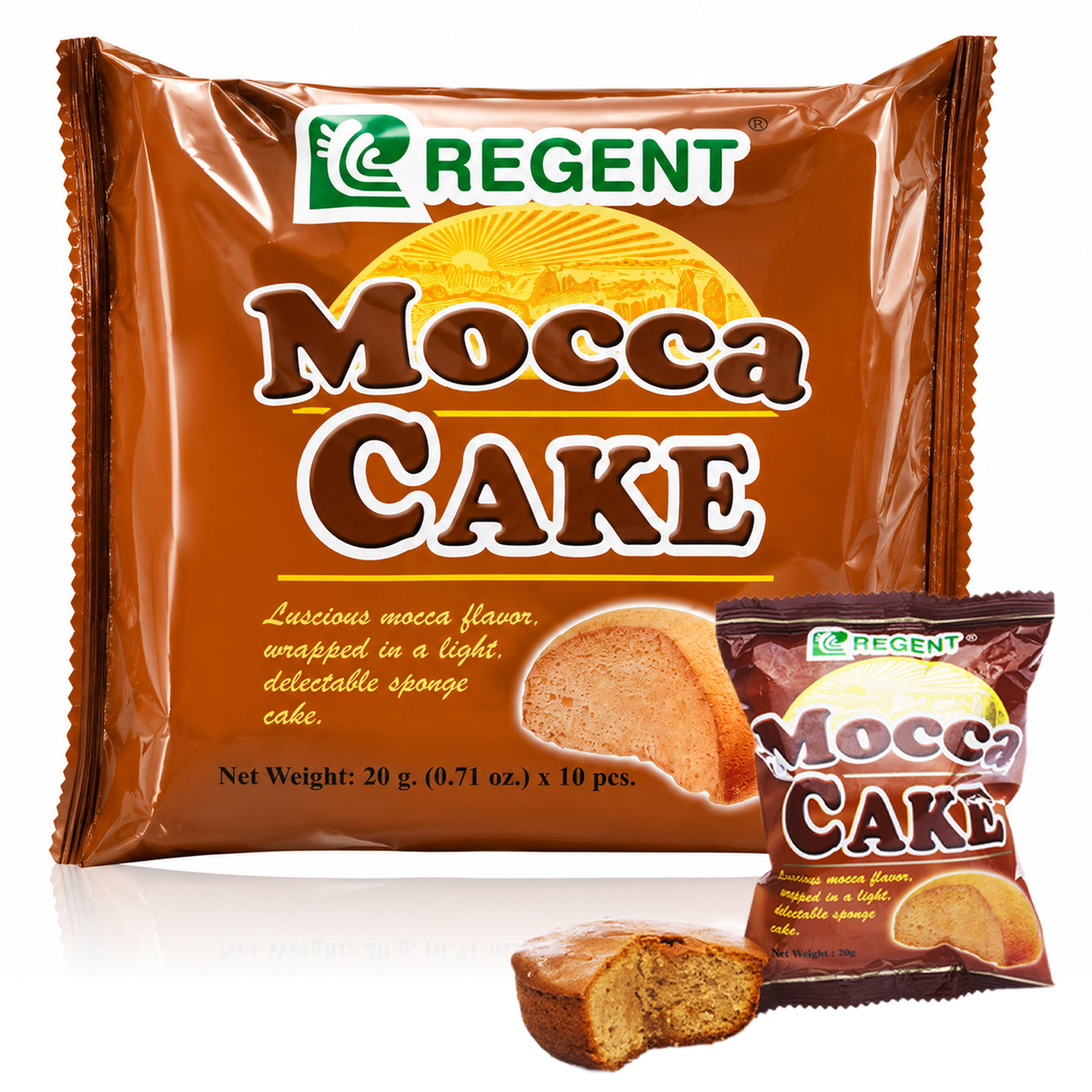 Regent Mocca Cake - 20g x 10 Pcs