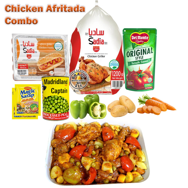 Chicken Afritada Combo