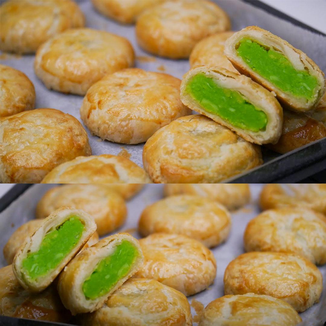 Buko Pandan Hopia Bread