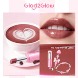 بلسم شفاه مرطب وملوّن يمنح الشفاه مظهراً متألقاً من Glad2Glow - 3 جم