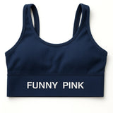 Funny Pink Women's Fancy Camisole Crop Top Sports Bra - FP274