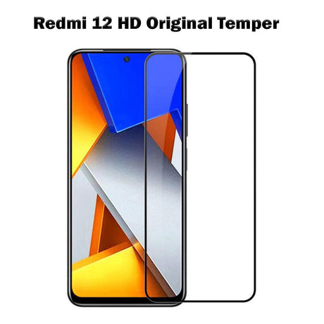 زجاج حماية أصلي لهاتف Redmi 12 HD