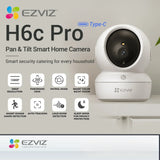 كاميرا المنزل الذكي EZVIZ 360 درجة 1080P - H6c Pro