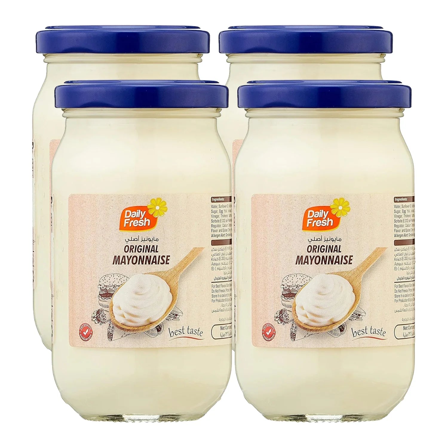 Daily Fresh Original Mayonnaise - 236ml × 4 Pcs (Offer)