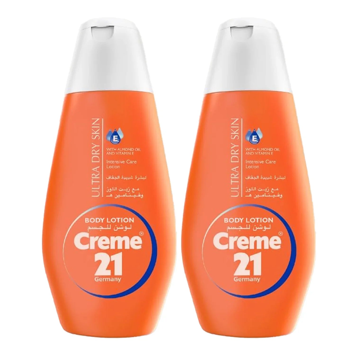 Creme 21 Body Lotion Ultra Dry Skin - 250ml × 2 Pcs (Offer)