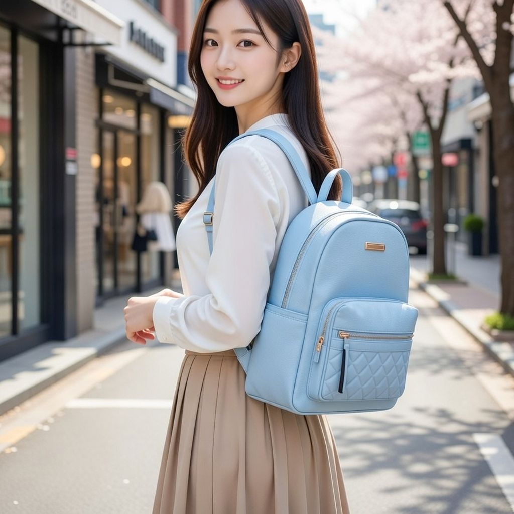 High Quality Women's Korean Style Backpack - 9032#