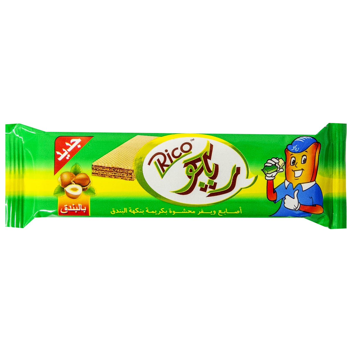 Rico Wafer Finger with Hazelnut Cream - 24 × 17.6g