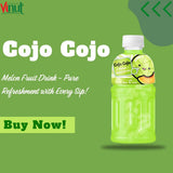 Cojo Cojo Melon Juice Drink With Nata De Coco - 320ml