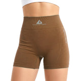 Naqiyayabei High Waisted Solid Waist Shapewear Underwear - 694#