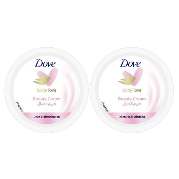 Dove Body Love Beauty Cream - 150ml × 2 Pcs (Offer)