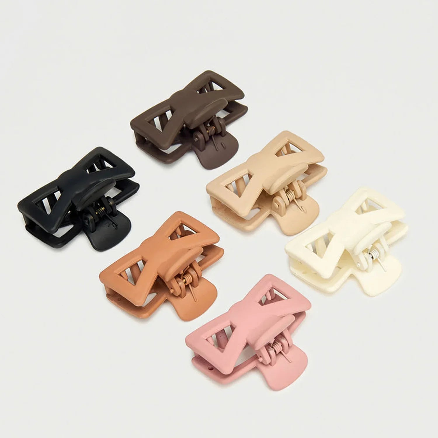 Unique Design Hair Claw Clips - 12 Pcs (KT-84B)