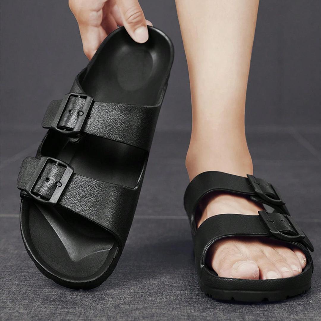 Foot Mark Anti-Slip Fashion Slippers