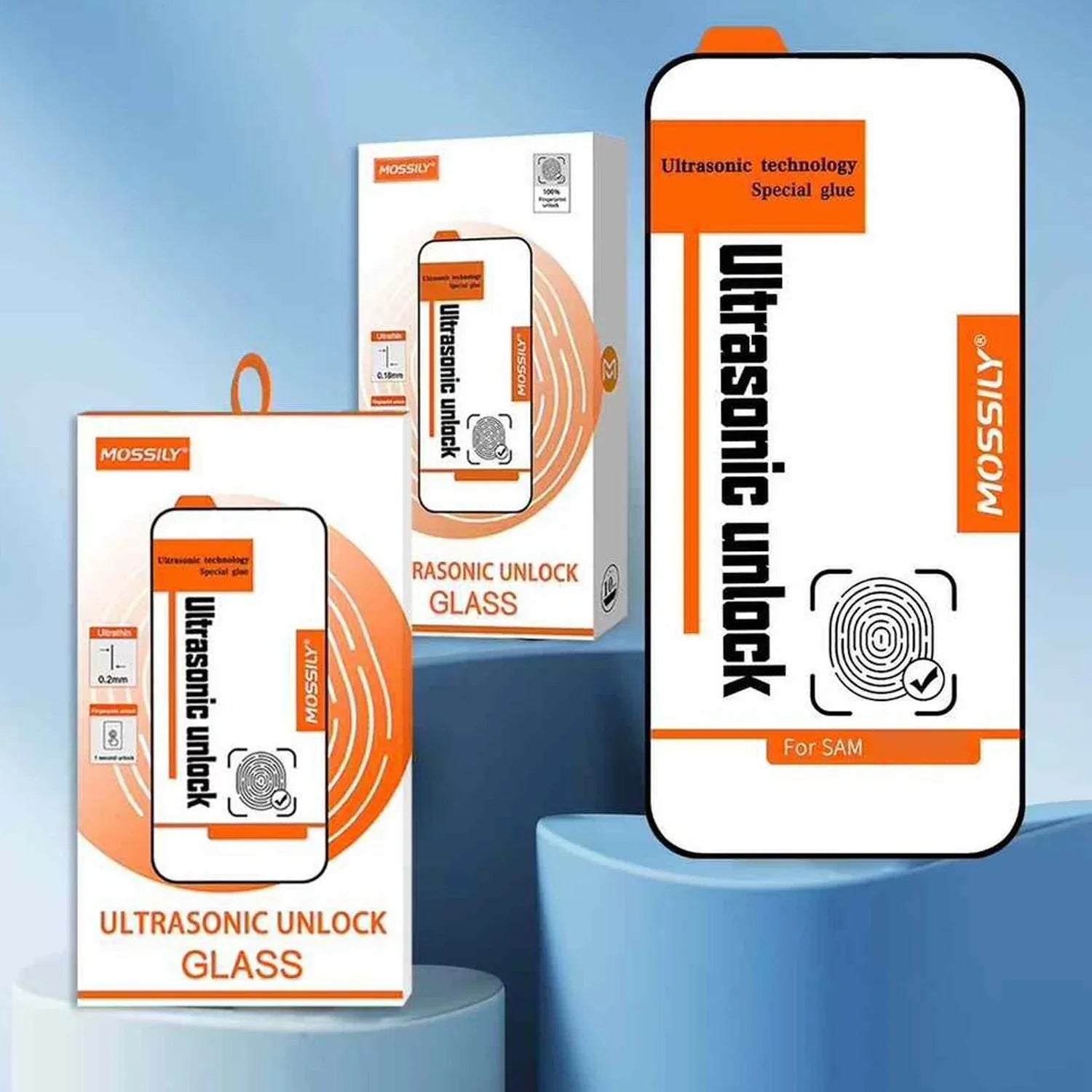 Samsung S24 Ultra Mossily Ultrasonic Unlock Tempered Glass