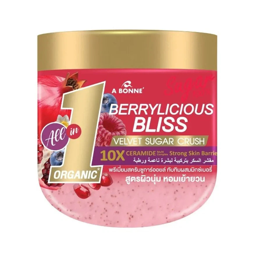 A Bonne Berrylicious Bliss Velvet Sugar Crush Scrub - 600g