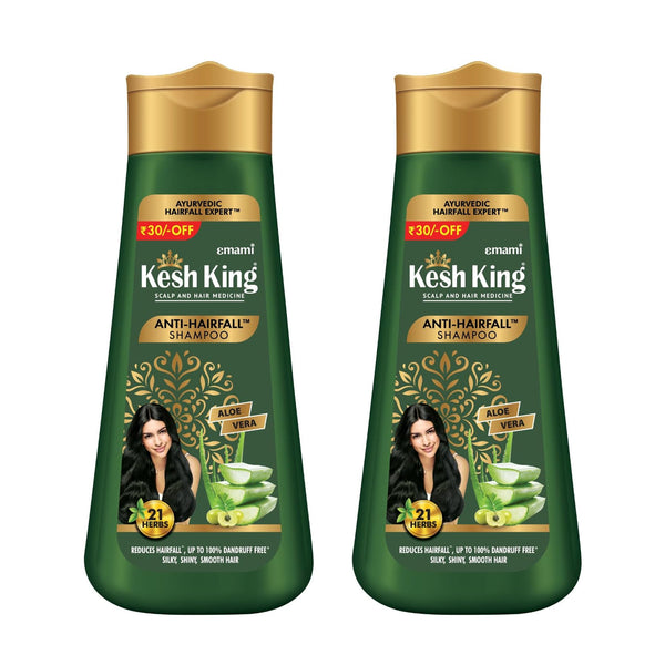 Emami Kesh King Ayurvedic Hairfall Expert Shampoo - 200Ml (1+1) Offer