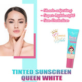 Queen White Tinted Sunscreen SPF50 - 20ml