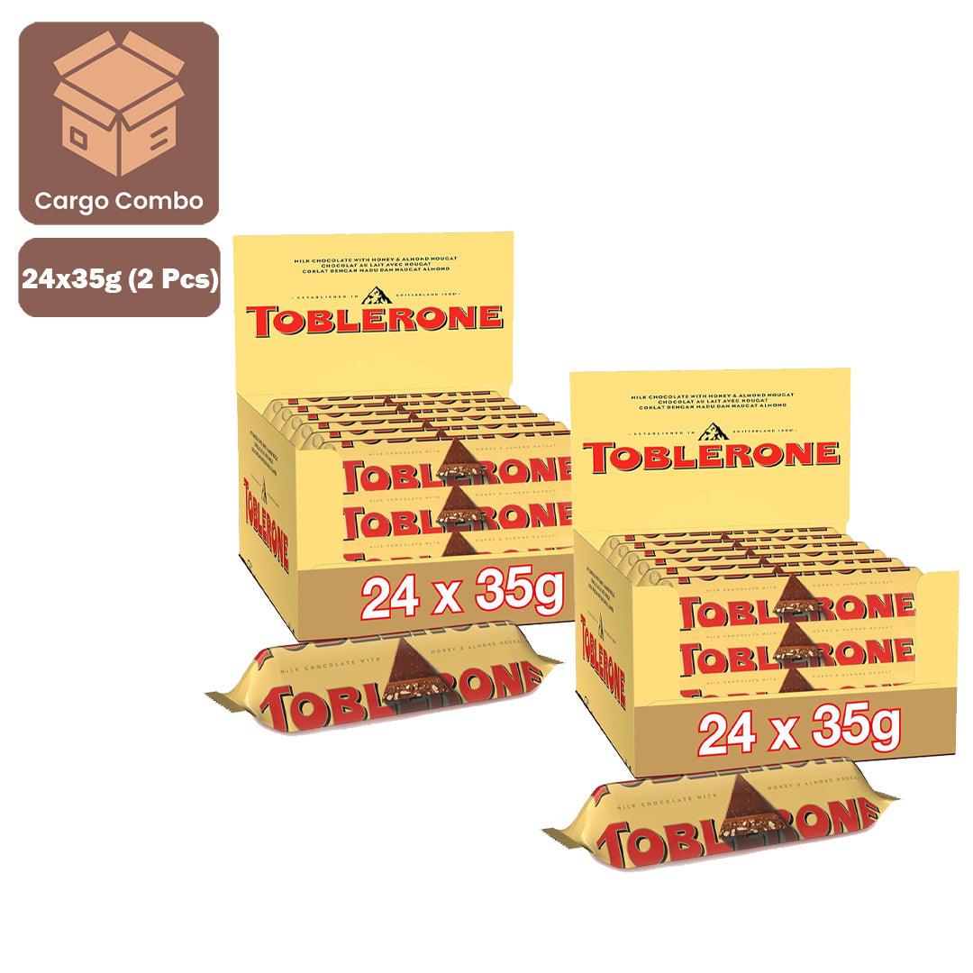 Toblerone Milk Chocolate Box 24x35g (2 Pcs)