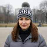Paris Winter Warm Knit Beanie Hat