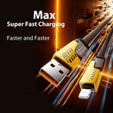 Hitage 80W 4 in 1 Fast Charging Braided Cable WB-97