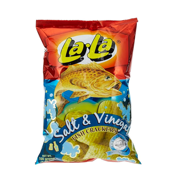 La La Salt & Vinegar Fish Cracker 100g