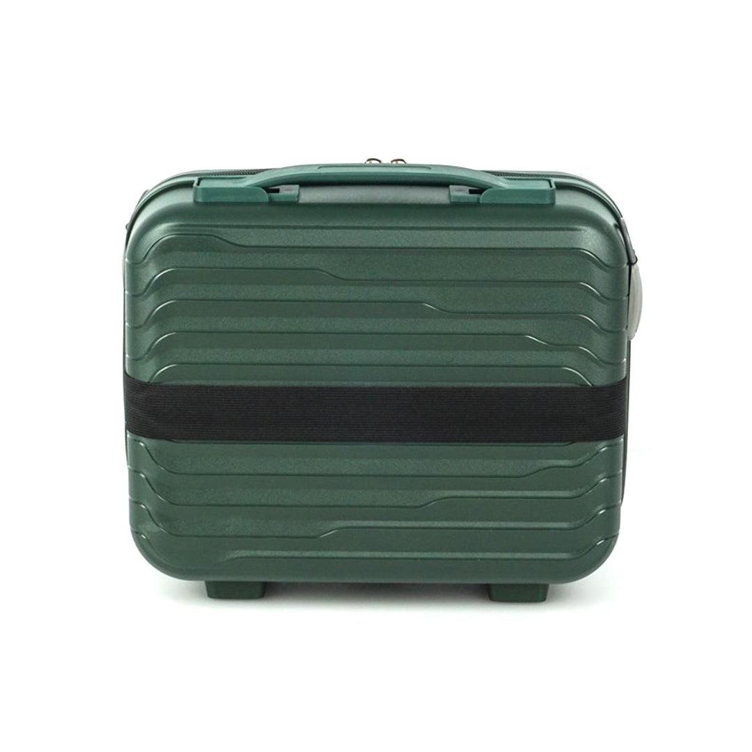 حقيبة أمتعة من American Flyer مقاس 13 بوصة - باللون الأخضر الداكن